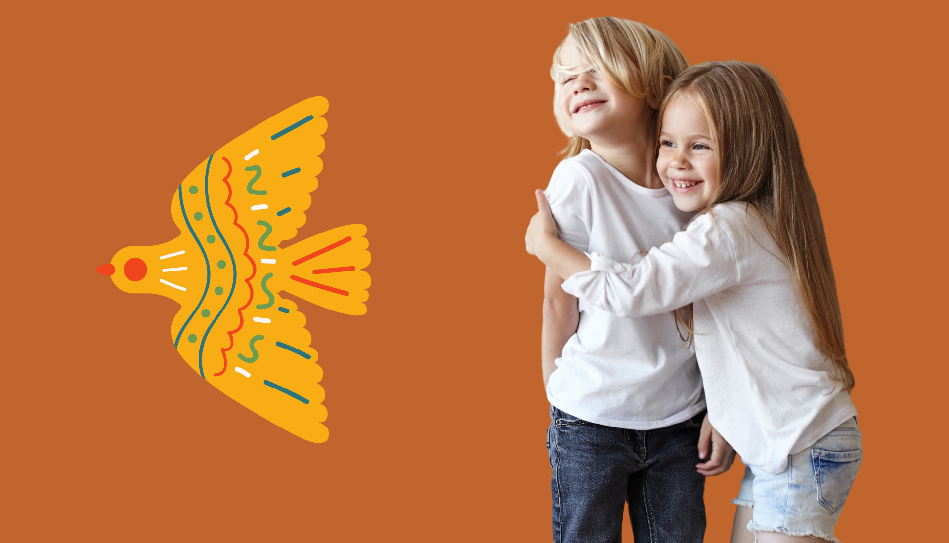 Niños aprendiendo inglés de forma divertida en grupo