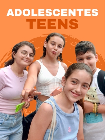 Clases de inglés presenciales para adolescentes en academia