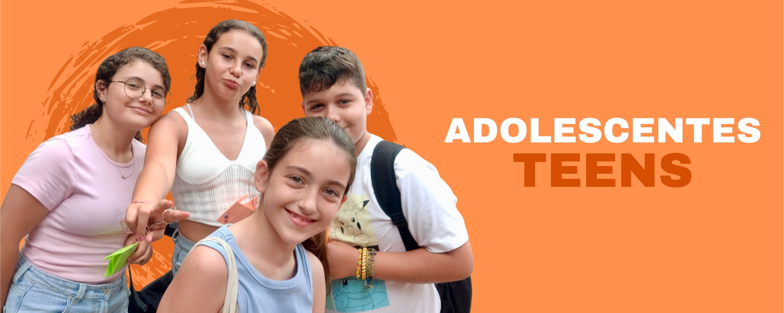 Clases de inglés presenciales para adolescentes en academia