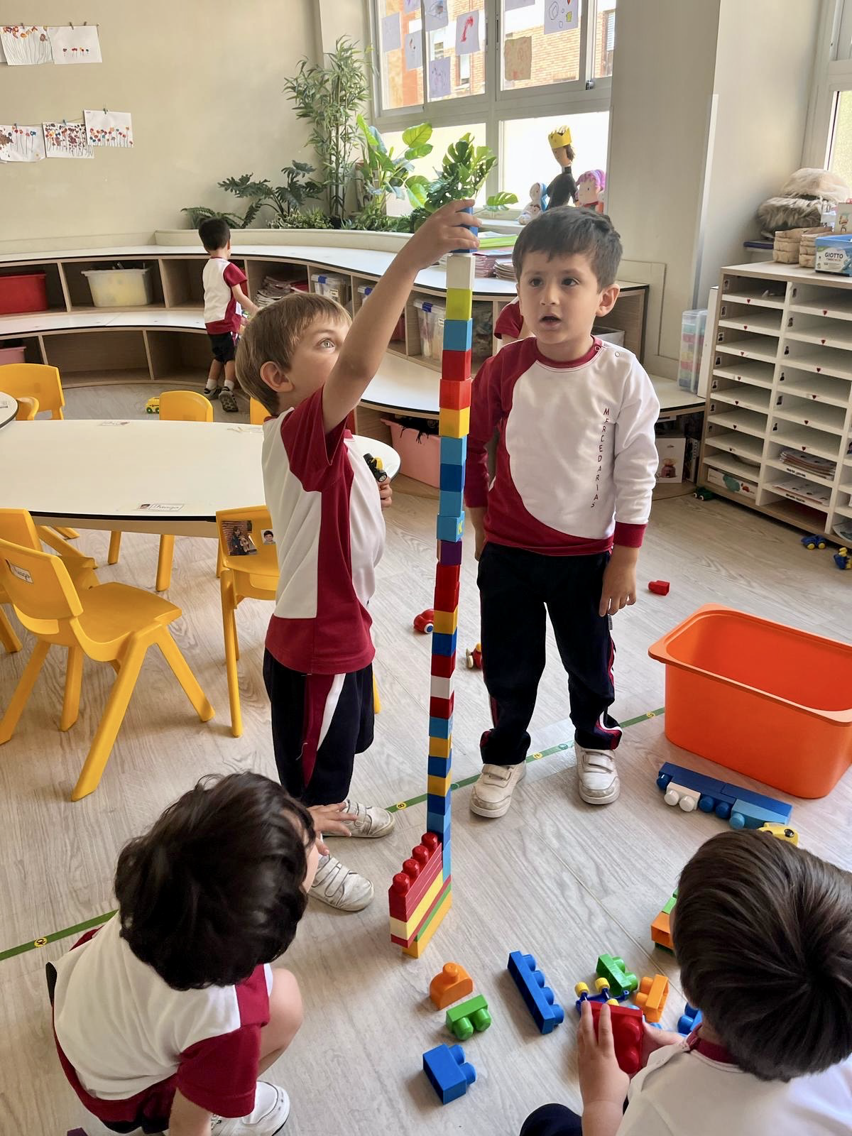 niños clase de ingles colegio la merced madrid